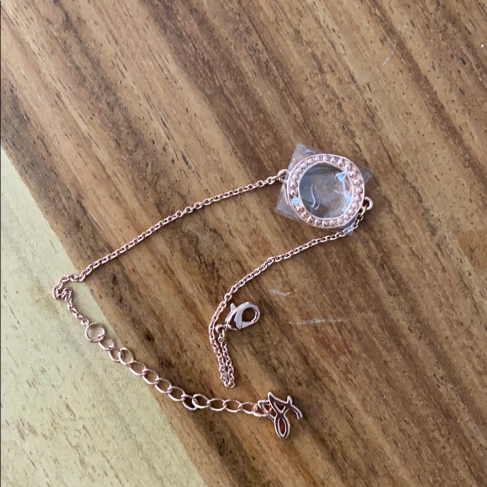 Adore by Swarovski rose gold plated bracelet